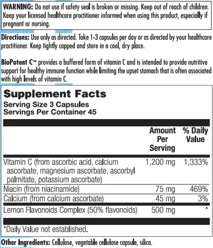 BioPotent C Lavel