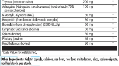 Immune Balancing Complex Label 2