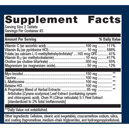 Lipo-Gen 90 Caps Label