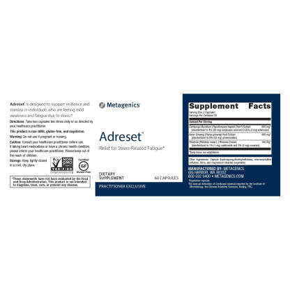 Adreset, 60 Capsules - Image 2