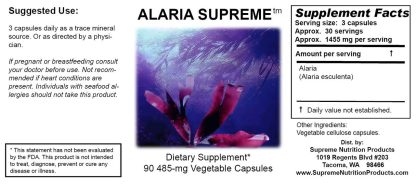 Alaria Supreme - 90 Capsules - Image 2