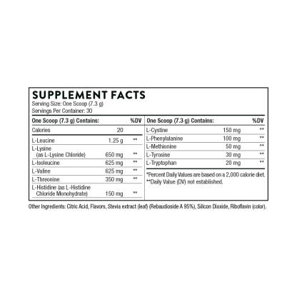 Amino Complex - Lemon Flavor, 7.7 oz - Image 4