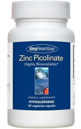 Zinc Picolinate 25 mg. 60 Capsules