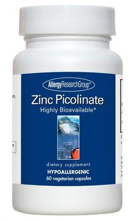 Zinc Picolinate 25 mg. 60 Capsules