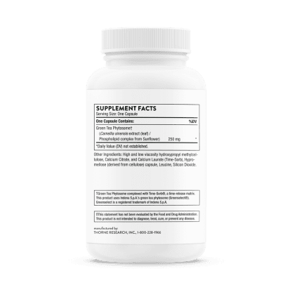 Green Tea Phytosome, 60 Vegetarian Capsules - Image 3