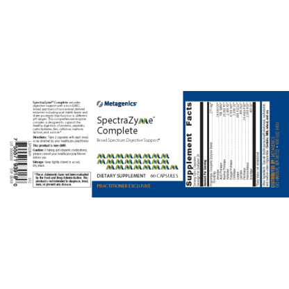 SpectraZyme Complete, 60 Capsules - Image 2