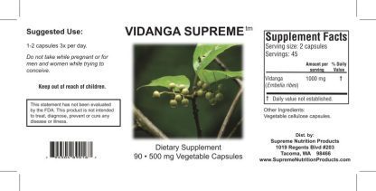 Vidanga Supreme Label