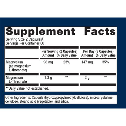 Mag L-Threonate Label